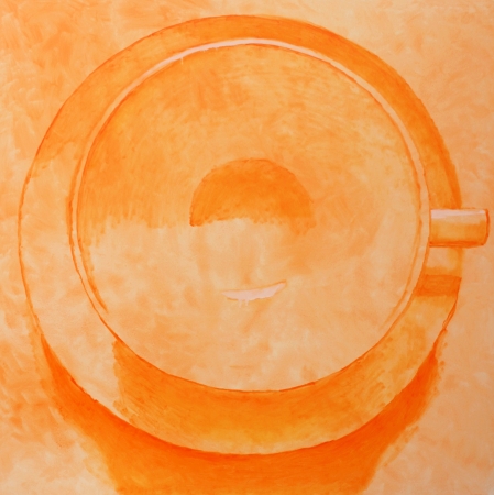 Cup and Saucer II by artist Barbara Cooledge